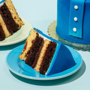 Father's Day Celebration Cake featuring button up shirt design